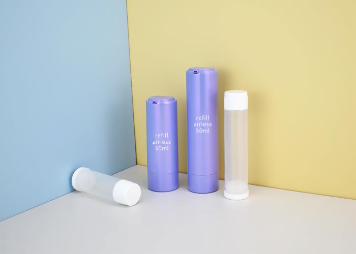 30ml Refillable Airless Cosmetic Pump Bottle